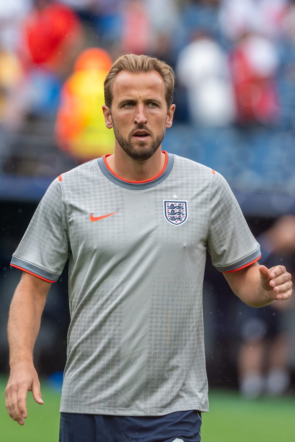 Harry Kane in an England shirt