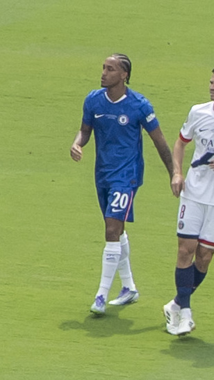 João Pedro in a Chelsea shirt